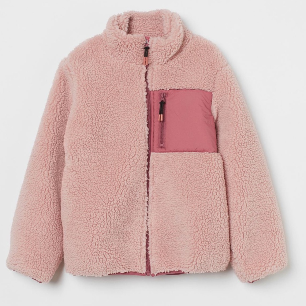 H&M Faux Shearling jacket for girls